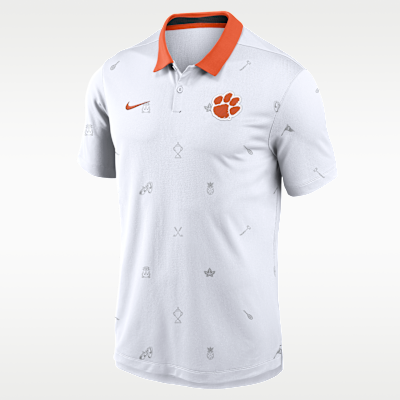 Clemson Vapor Pattern Men's Nike Dri-FIT College Polo. Nike.com